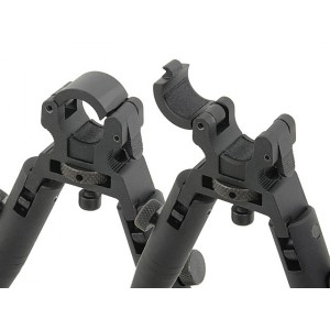 Bipod with barrel mount - black [ACM] для СВД